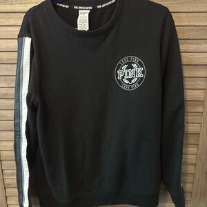 Victoria’s Secret PINK Black and White Sweatshirt